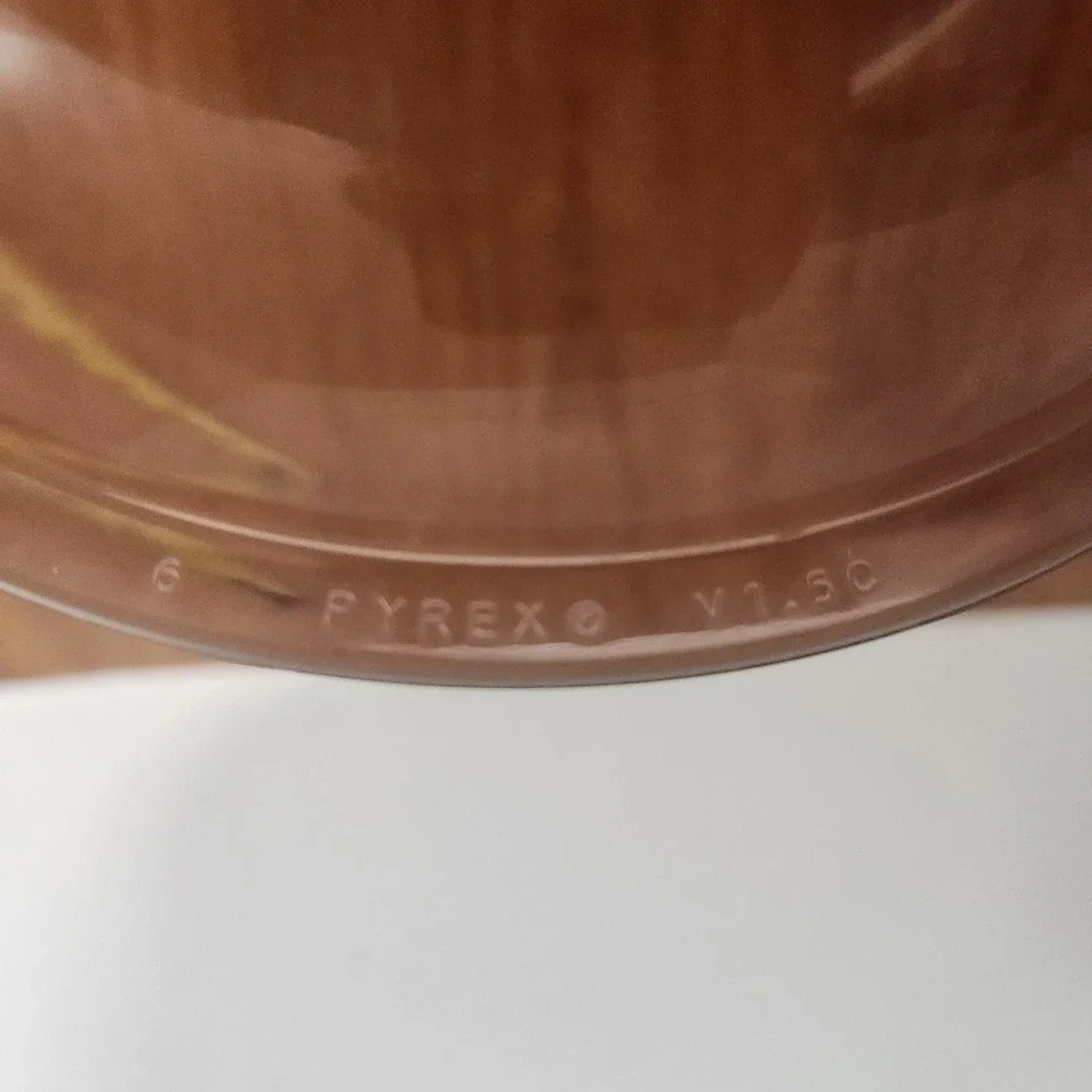 Visions Cookware Pyrex 1.5C #6 Cranberry‎ Glass Lid Vtg Kitchenware Replacement